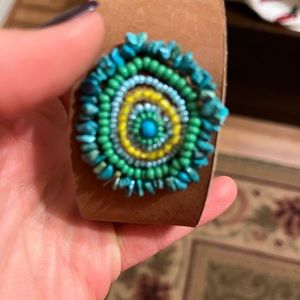 New womens leather bracelet from A E